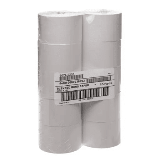 9074-2233 Iconex 44MM X 150' SINGLE PLY BLENDED BOND 10-10PK – – Paper – Iconex