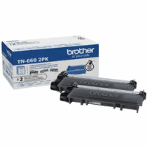 Dark Slate Gray Brother Genuine TN660 2PK High-Yield Black Toner Cartridge Multipack