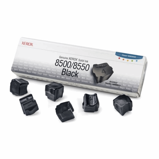 Dark Slate Gray 108R00672 Genuine Xerox Solid Ink 8500/8550 Black (6 Sticks)