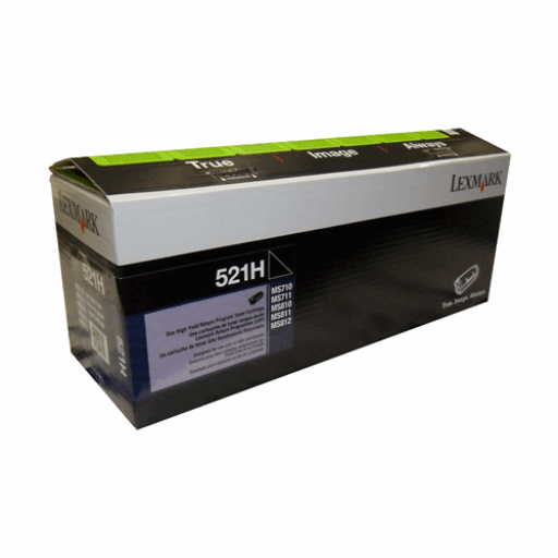 Dark Slate Gray Lexmark MS/MX710, 711, 810, 811, 812 Return Programme 25K Toner Cartridge Part no.: 52D1H00