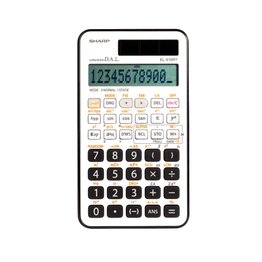 Sharp EL510RT 160 Function 10+1 Display Scientific Calculator – – Calculators – SHARP Canada