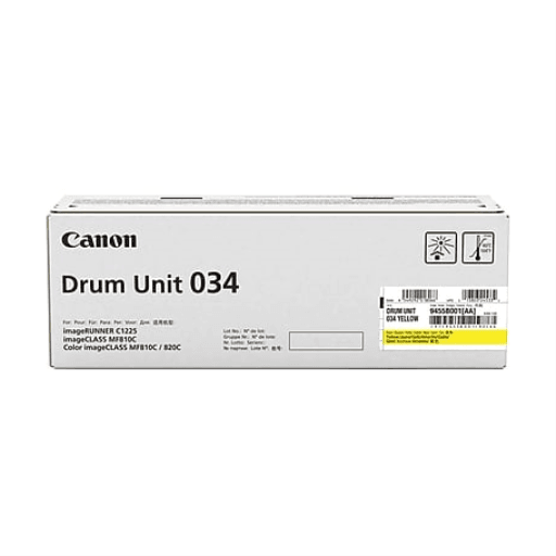 Canon 034 Yellow Toner Drum Unit (9455B001) – – Non Moving – Canon