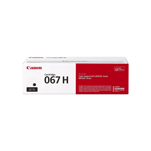 Canon 067 H Black High Yield Toner Cartridge (5106C001) – – Toners – Canon