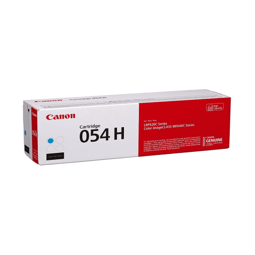 Canon 054H Cyan Cartridge, High Yield SKU 3027C001 – – Toners – Canon