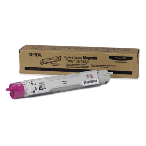 106R01215 Magenta Standard Capacity Toner Cartridge, Phaser 6360 – – Laser – Xerox