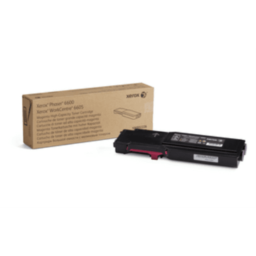 106R02226 Phaser 6600/WorkCentre 6605, High Capacity Magenta Toner Cartridge – – Laser – Xerox