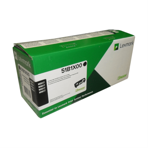 Lexmark MS/MX517,617 Return Program 20K Toner Cartridge – – Non Moving – Lexmark