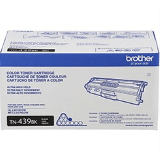 Brother TN439BK Black Toner Cartridge, Ultra High Yield – – Laser – Brother