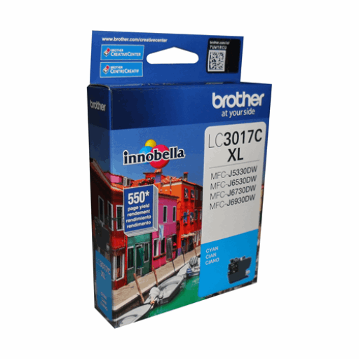Brother LC3017CS Innobella Cyan Ink Cartridge, High Yield Brother