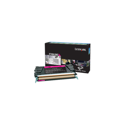 Lexmark X746,748 Magenta Return Program 7K Toner Cartridge Lexmark