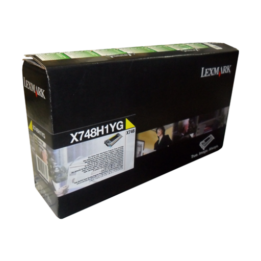 Lexmark X748 Yellow Return Program 10K Toner Cartridge – – Toners – Lexmark