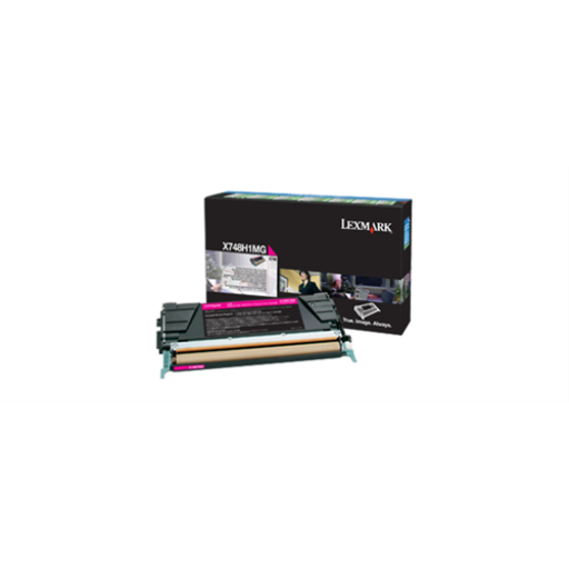 Lexmark X748 Magenta Return Program 10K Toner Cartridge – – Toners – Lexmark