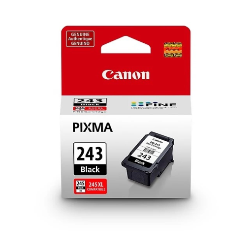 PG-243 Black Ink Cartridge SKU 1287C001 – – Inkjets – Canon