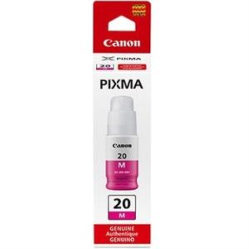 GI-20 Magenta Ink Bottle SKU 3395C001 – – Inkjets – Canon