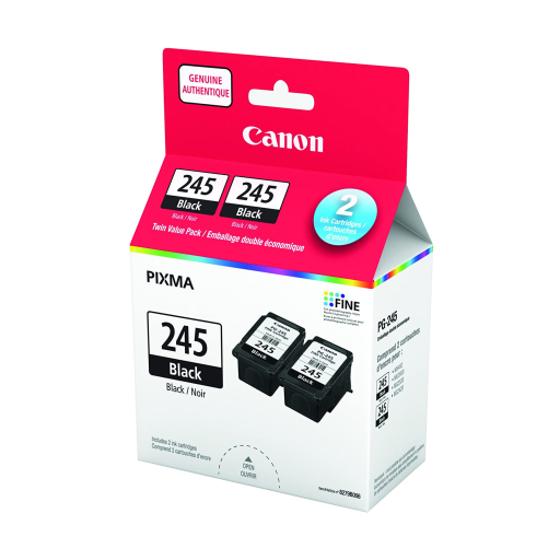 8279B006 PG-245 Twin Ink Value Pack – – Inkjets – Canon