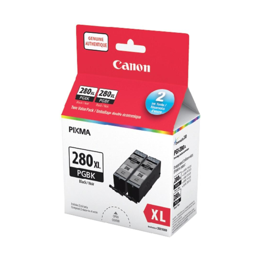 PGI-280XL Twin Value Pack SKU 2021C009 – – Inkjets – Canon