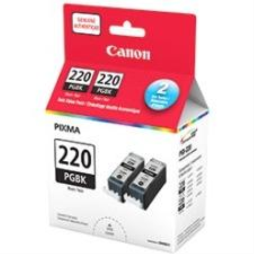 Canon PGI-220 BK Twin Ink Value Pack – – Inkjets – Canon