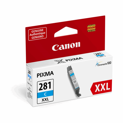CLI-281XXL Cyan SKU 1980C001 – – Inkjets – Canon