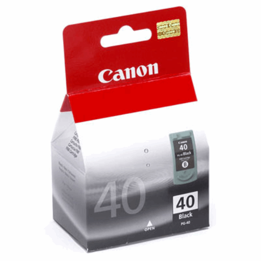 PG-40 Black Ink Cartridge SKU 0615B002 – – Inkjets – Canon