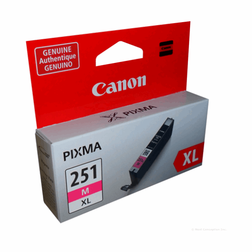 CLI-251M XL Magenta Ink Tank SKU 6450B001 – – Inkjets – Canon