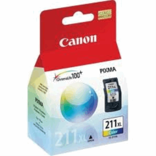 CL-211XL Colour Ink Cartridge – – Inkjets – Canon