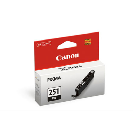 CLI-251BK Black Ink Tank SKU 6513B001 – – Inkjets – Canon