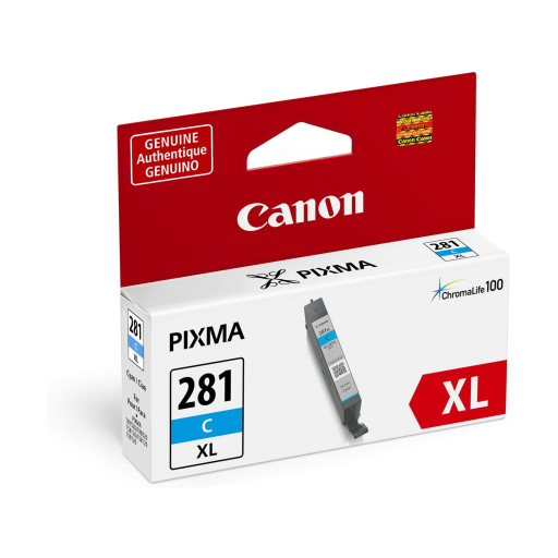 CLI-281XL Cyan SKU 2034C001 – – Inkjets – Canon