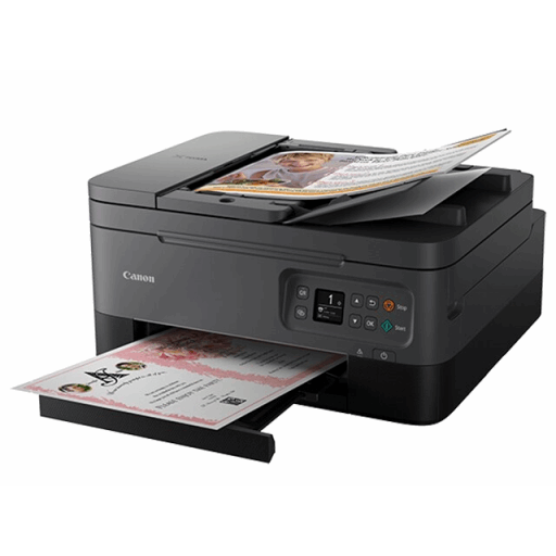 4460C053 Canon Pixma TR7020a Wireless All-In-One Black – – Printers – Canon