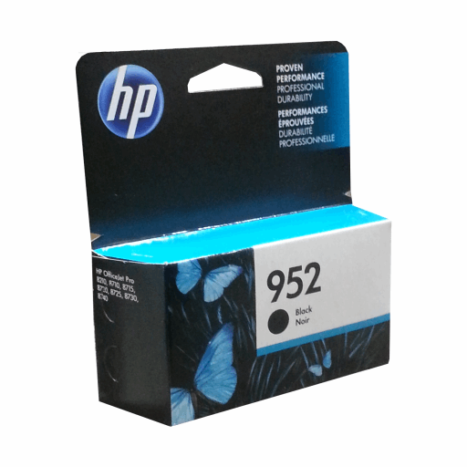 HP 952 Black Original Ink Cartridge – – Inkjets – HP Canada