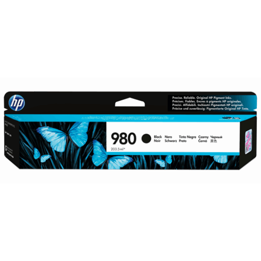 HP 980 Black Original Ink Cartridge – – Inkjets – HP Canada