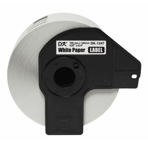 Brother DK1247 Large Shipping Labels (180 Labels) 4" x 6" (103 mm x 164 mm) – – PTouch – Brother