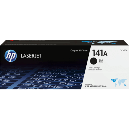 W1410A HP 141A Black Original LaserJet Toner Cartridge – – Toners – HP Canada