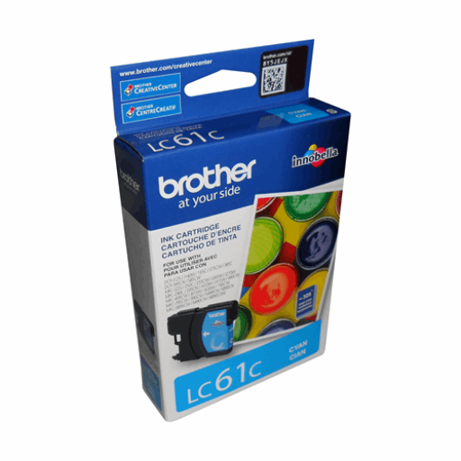 Brother LC61CS Innobella Cyan Ink Cartridge, Standard Yield – – Inkjets – Brother