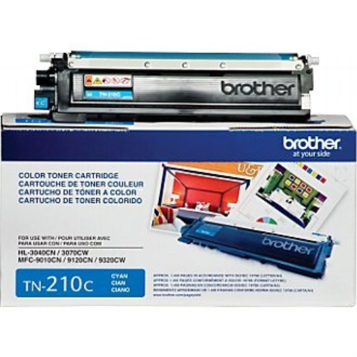 Brother TN210C Cyan Toner Cartridge, Standard Yield – – Laser – Brother