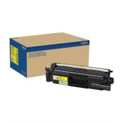 Brother Genuine TN815Y Super High-Yield Yellow Toner Cartridge – – Laser – Brother