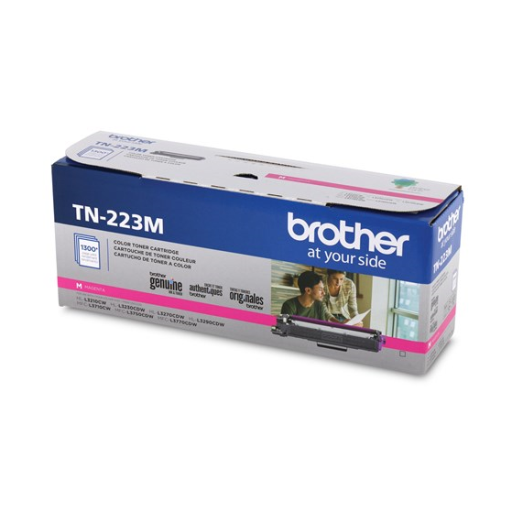 Brother Genuine TN-223M Standard Yield Magenta Toner Cartridge – – Laser – Brother