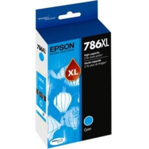 T786XL220-S Epson EPSON T786 DURABrite Ultra XL Cyan Ink Car – – Inkjets – Epson