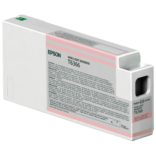 T636600 Epson Light Magenta Original Ink Cartridge – – Inkjets – Epson