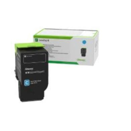 Lexmark 78C1XCE Toner Cartridge Cyan Standard Compatible With: Lexmark CS/CX Series (Colour: Cyan) – – Toners – Lexmark