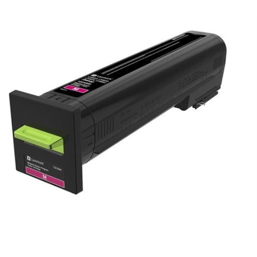 72K10M0 Lexmark CS/CX820,CX825,860 Magenta Return Program 8K Toner Cartridge – – Toners – Lexmark