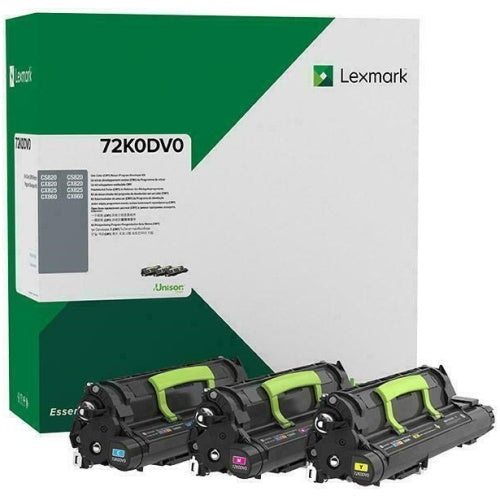 Colour (CMY) Return Program Developer Kit Part no.: 72K0DV0 – – Toners – Lexmark
