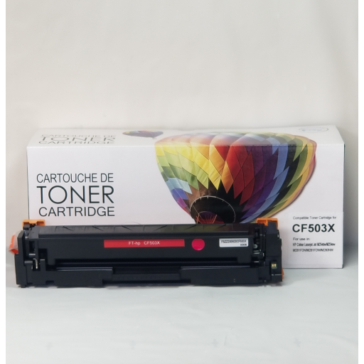CTCF503X COMPATIBLE HP MAGENTA TONER/Canon 054H 3026C001 – – Toners – Balloon Brand