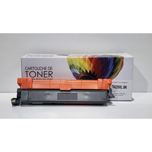 Compatible TN229XLBK Brother Black Toner – – Toners – Balloon Brand