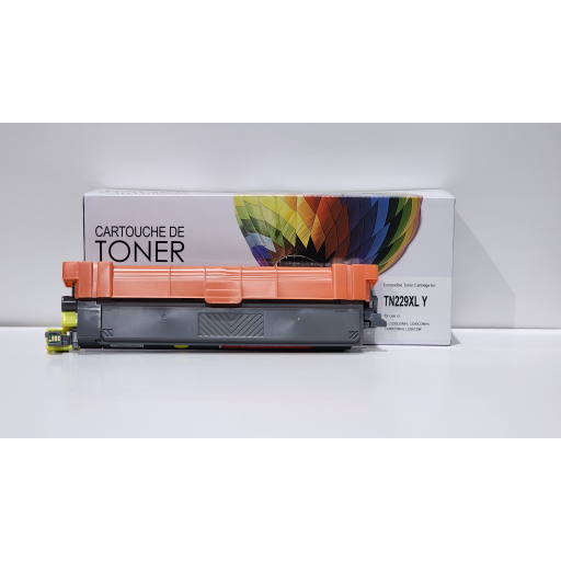 Compatible TN229XLY Brother Yellow Toner – – Toners – Balloon Brand