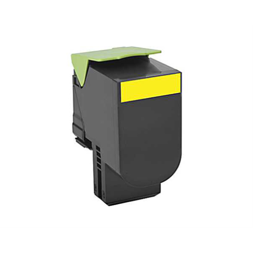 Lexmark CX310, 410, 510 Yellow 2K Toner Cartridge Part no.: 80C0S40 – – Toners – Lexmark