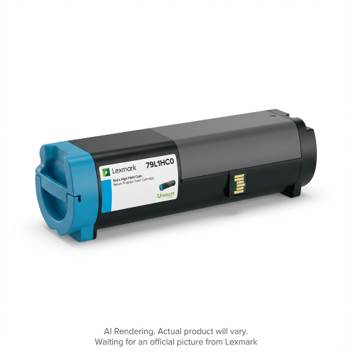 Lexmark CX833,95x Cyn Rtn 46.9K Crtg Toner Cartridge Cyan Extra High Compatible with Lexmark CX Series (Colour: Cyan) – – Toners – Lexmark