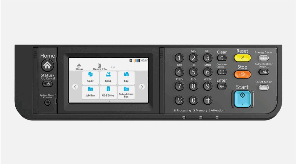 KYOCERA 27 PPM COLOUR LETTER/LEGAL/A4 MFP WIRELESS (PRINT, COPY, SCAN AND FAX) – – – KYOCERA