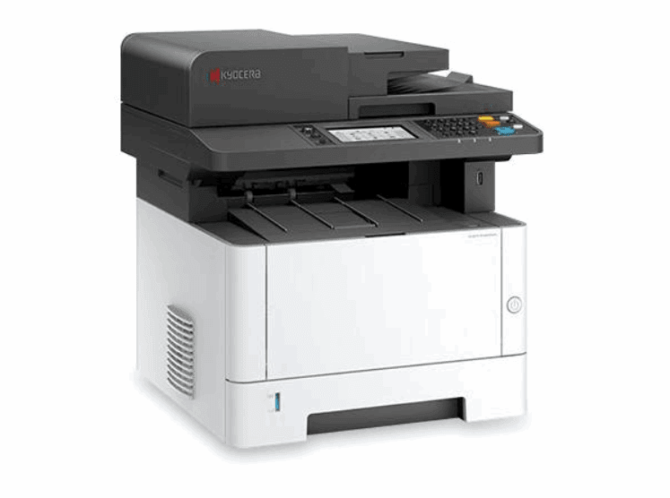 KYOCERA 42 PPM MONO LETTER/LEGAL MFP STD COPY, SCAN, PRINT, FAX, WIRLESS , 4.3IN TOUCHSCREEN – – – KYOCERA