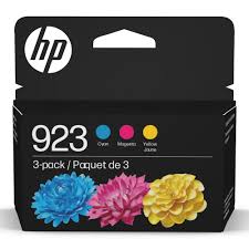 HP 923 CMY Ink Cartridge 3-Pack – – Inkjets – HP Canada