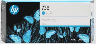 HP 738 300-ml Cyan DesignJet Ink Cartridge – – Inkjets – HP Canada